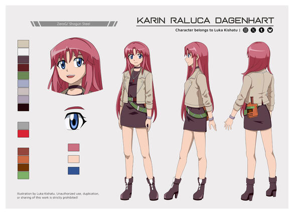 Example of a default option with multiple add-ons (Additional side and back view of full body, headshot, eye close-up, and color palette).